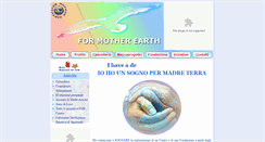 Desktop Screenshot of for-mother-earth.it